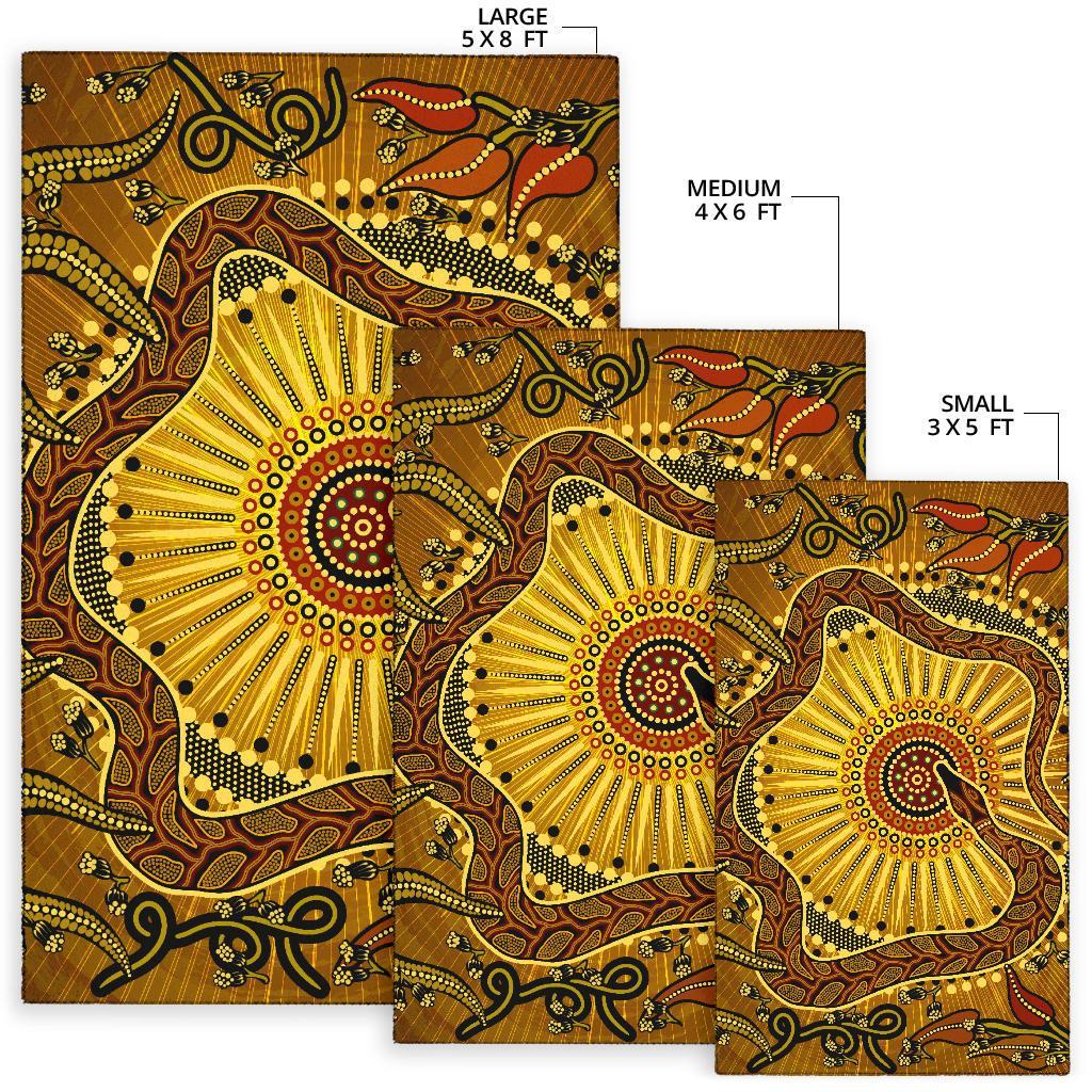 area-rug-australian-aboriginal-snake-rainbow-serpent