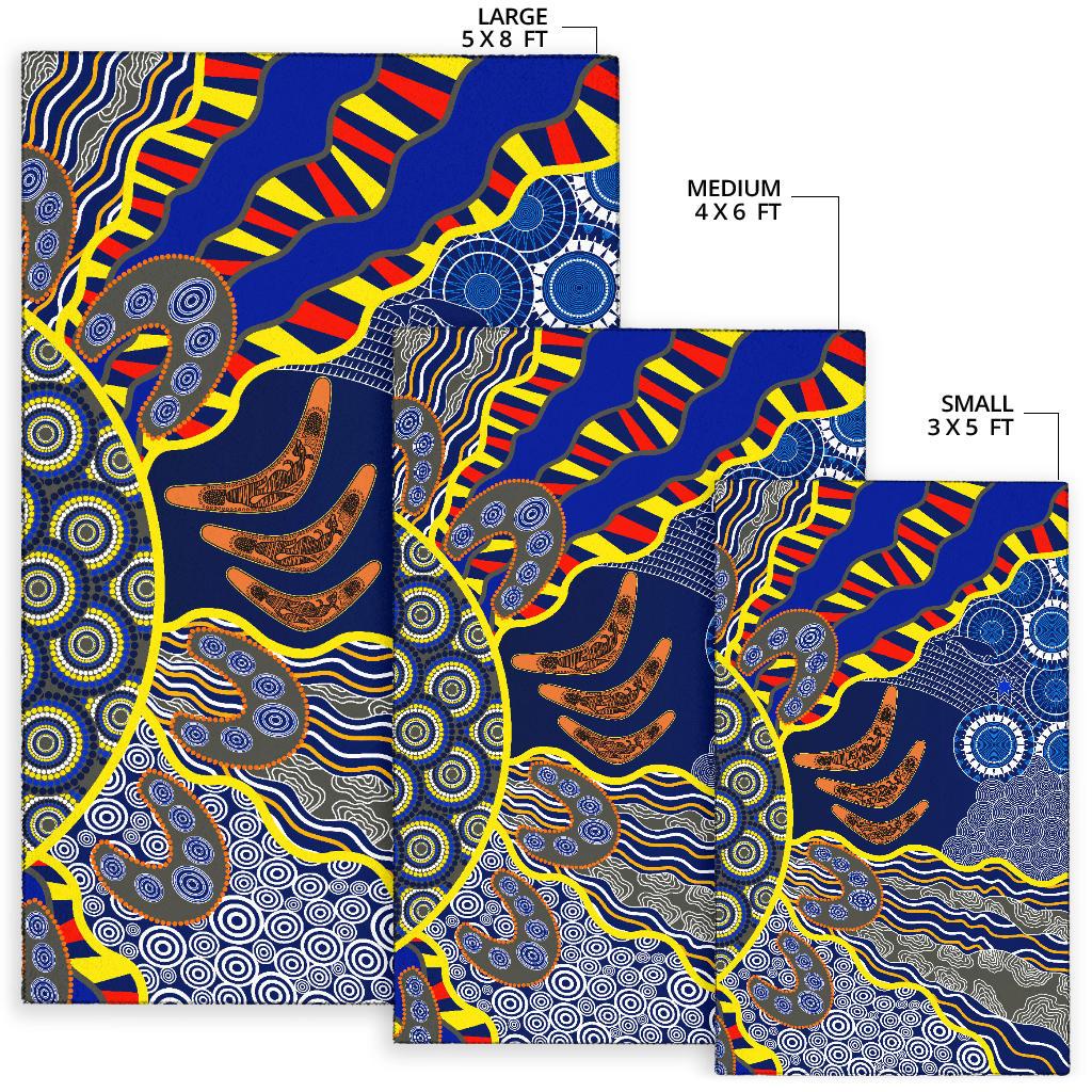 aboriginal-area-rug-australian-boomerang-dot-painting-art