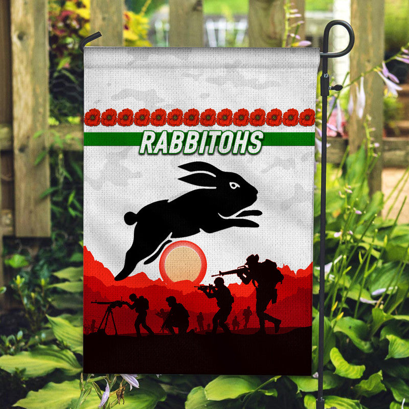 south-sydney-rabbitohs-anzac-2022-flag-simple-style-white