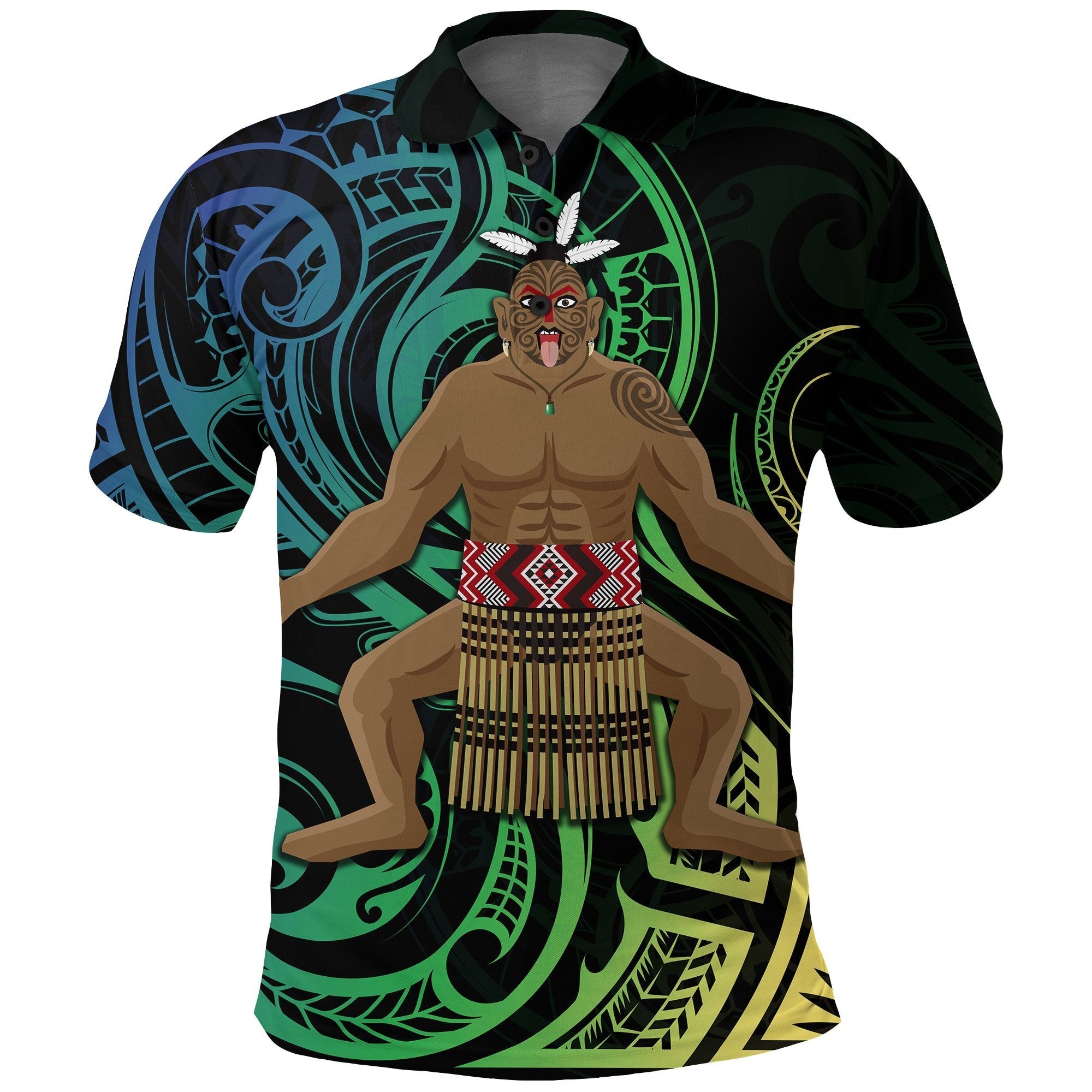 new-zealand-maori-polo-shirt-traditional-haka