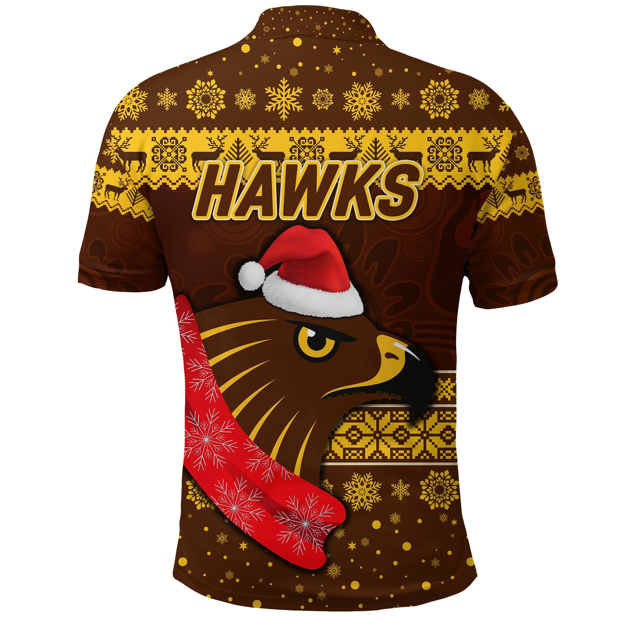 hawthorn-hawks-polo-shirt-christmas-simple-style-lt8