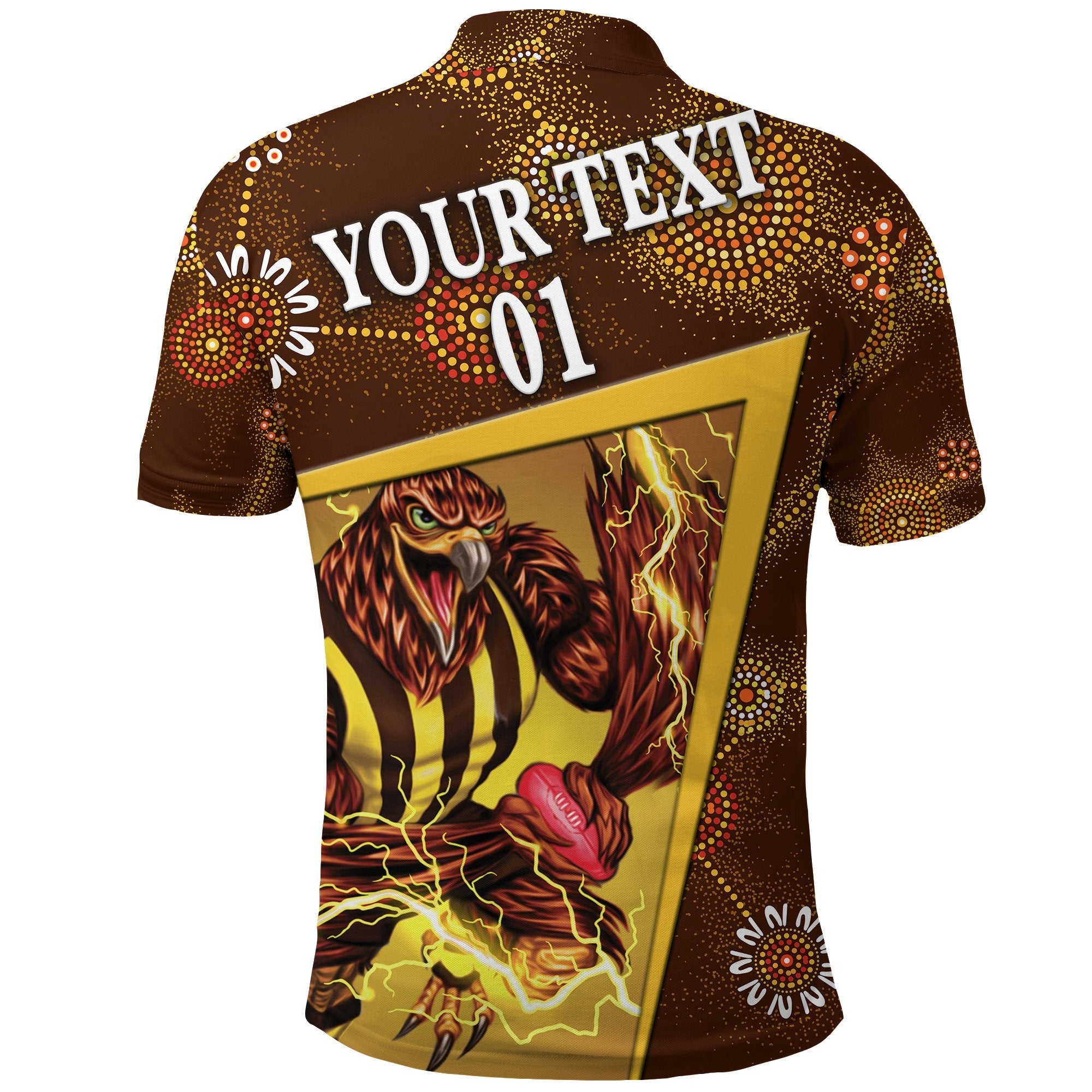 custom-personalised-hawthorn-polo-shirt-hawks-indigenous-limited-edition-no-2-custom-text-and-number