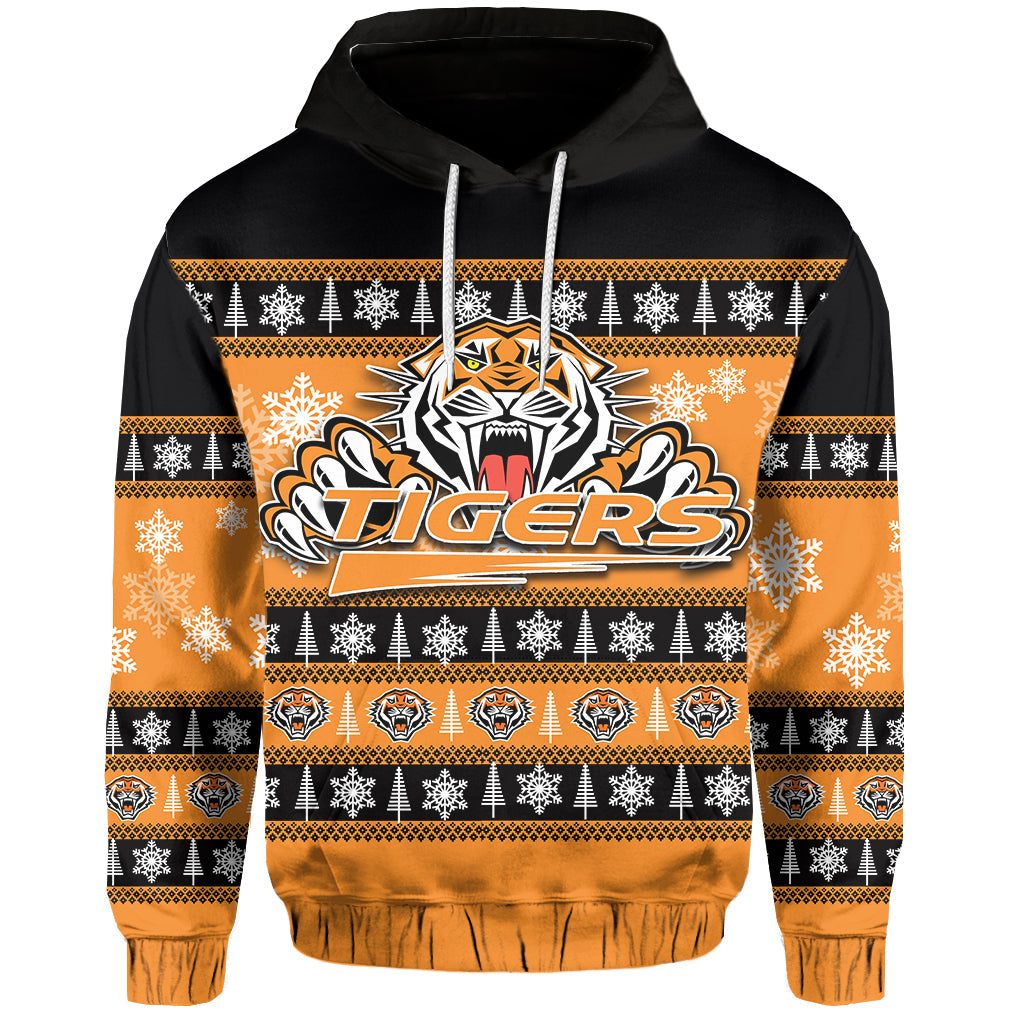 Wests Tigers Hoodie Christmas 2021 LT6