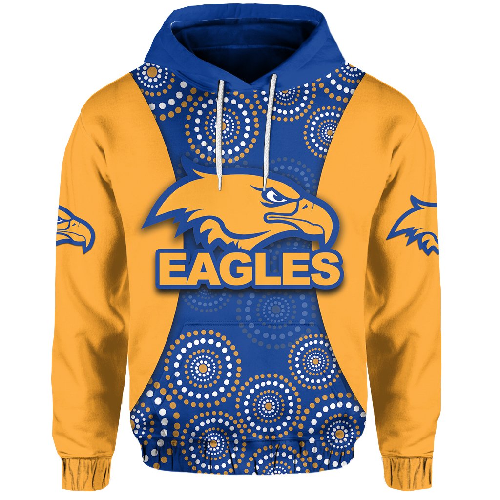 West Coast Eagles Hoodie Special Aboriginal Style