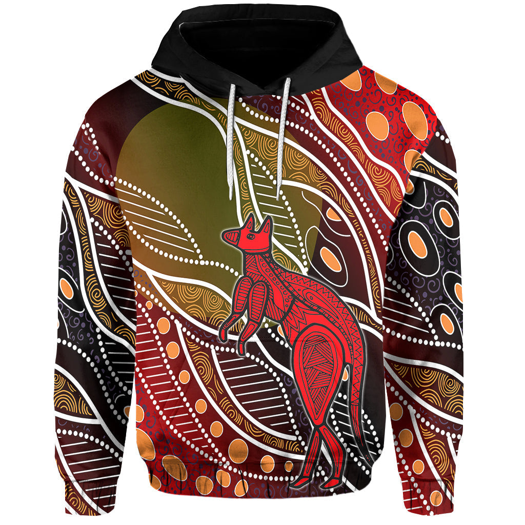 custom-personalised-aboriginal-hoodie-kangaroo-australia