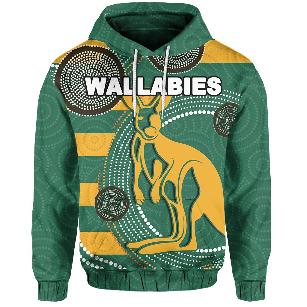 Wallabies Hoodie Aboriginal