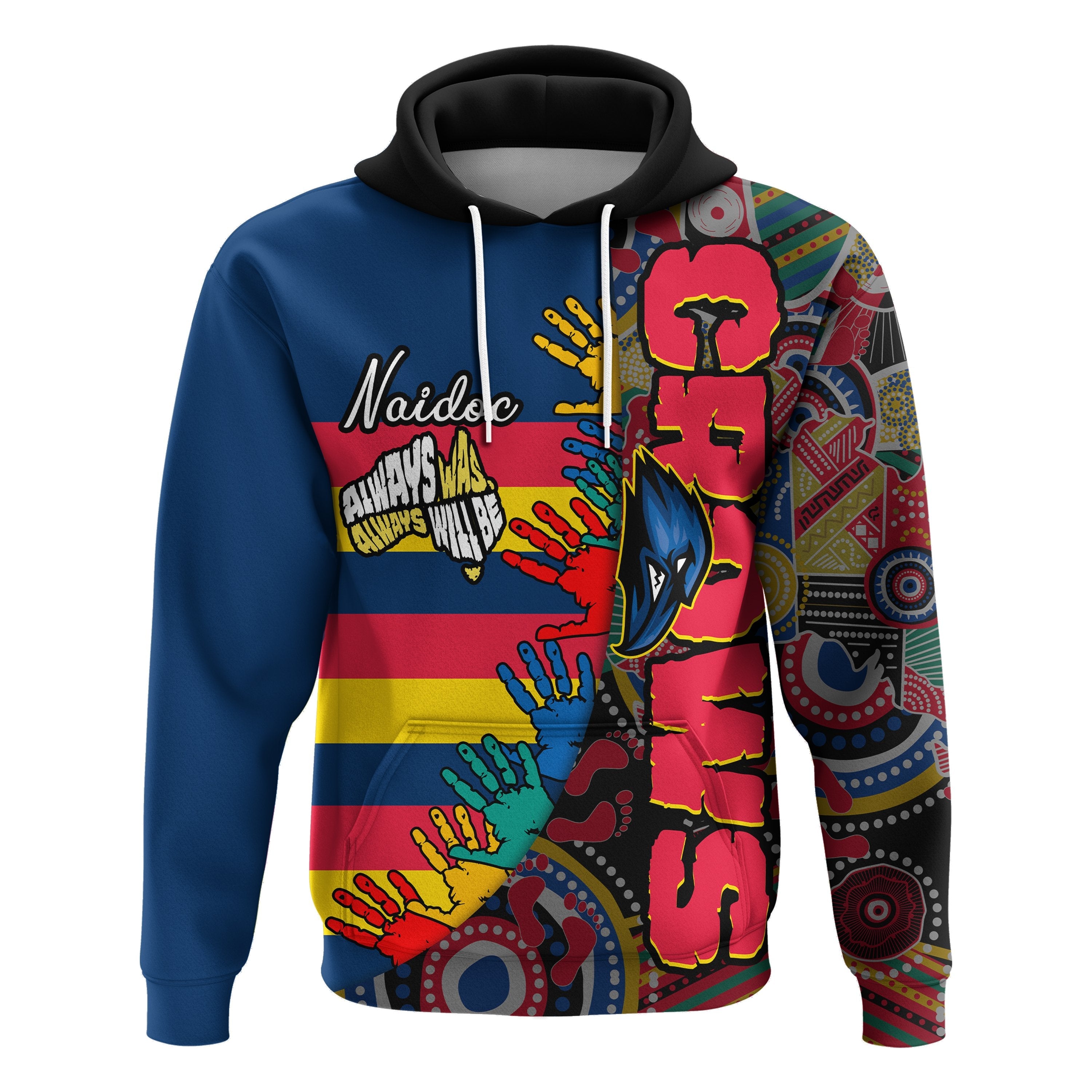 custom-personalised-adelaide-naidoc-week-hoodie-crows-aboriginal-special-style-1