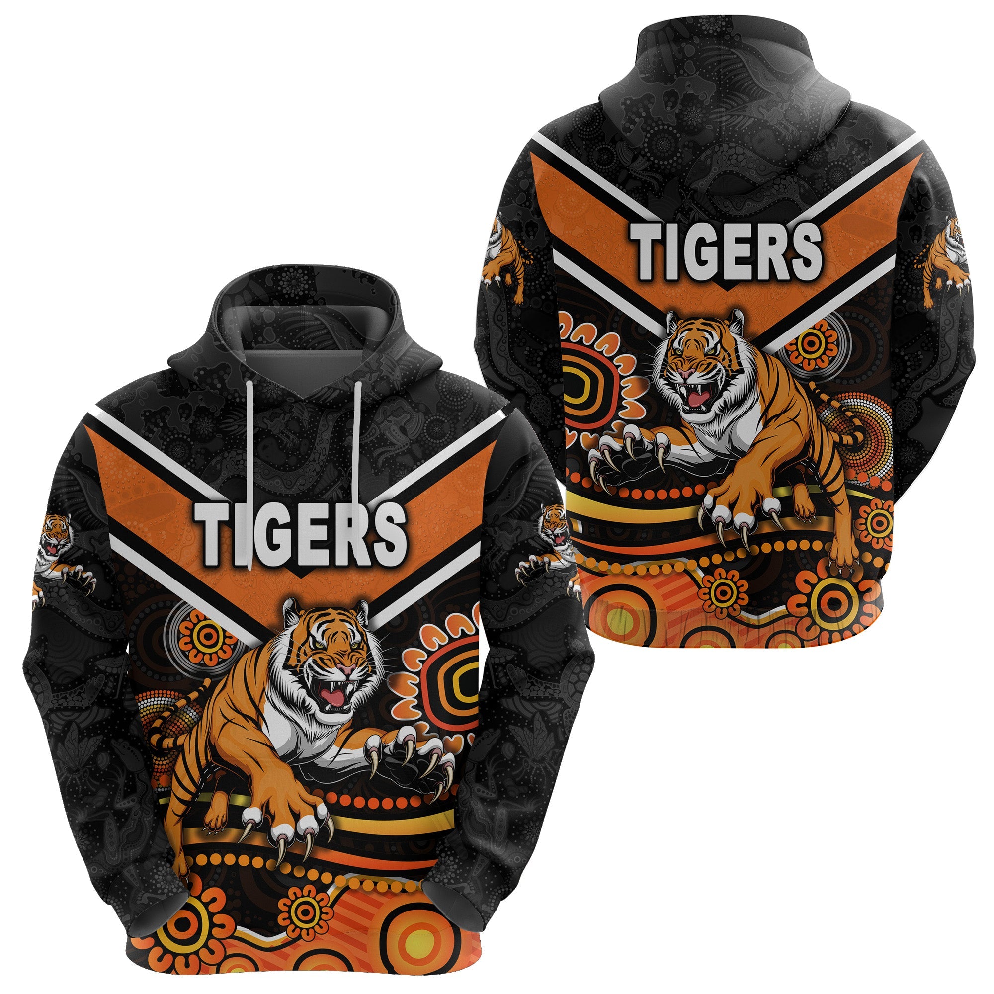 Wests Tigers Hoodie 2021 Indigenous LT8