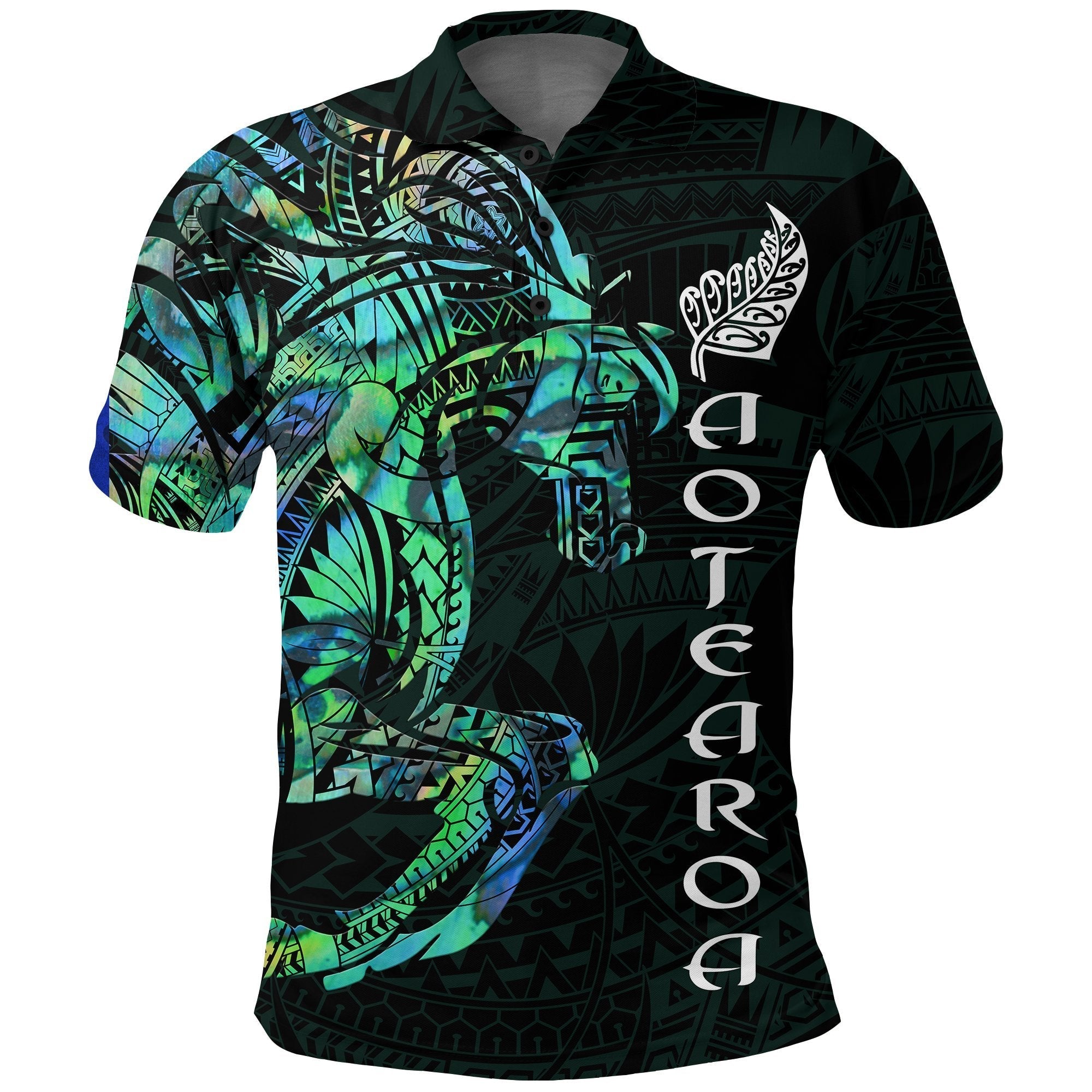 new-zealand-polo-shirt-maori-horse-paua-shell-golf-shirt