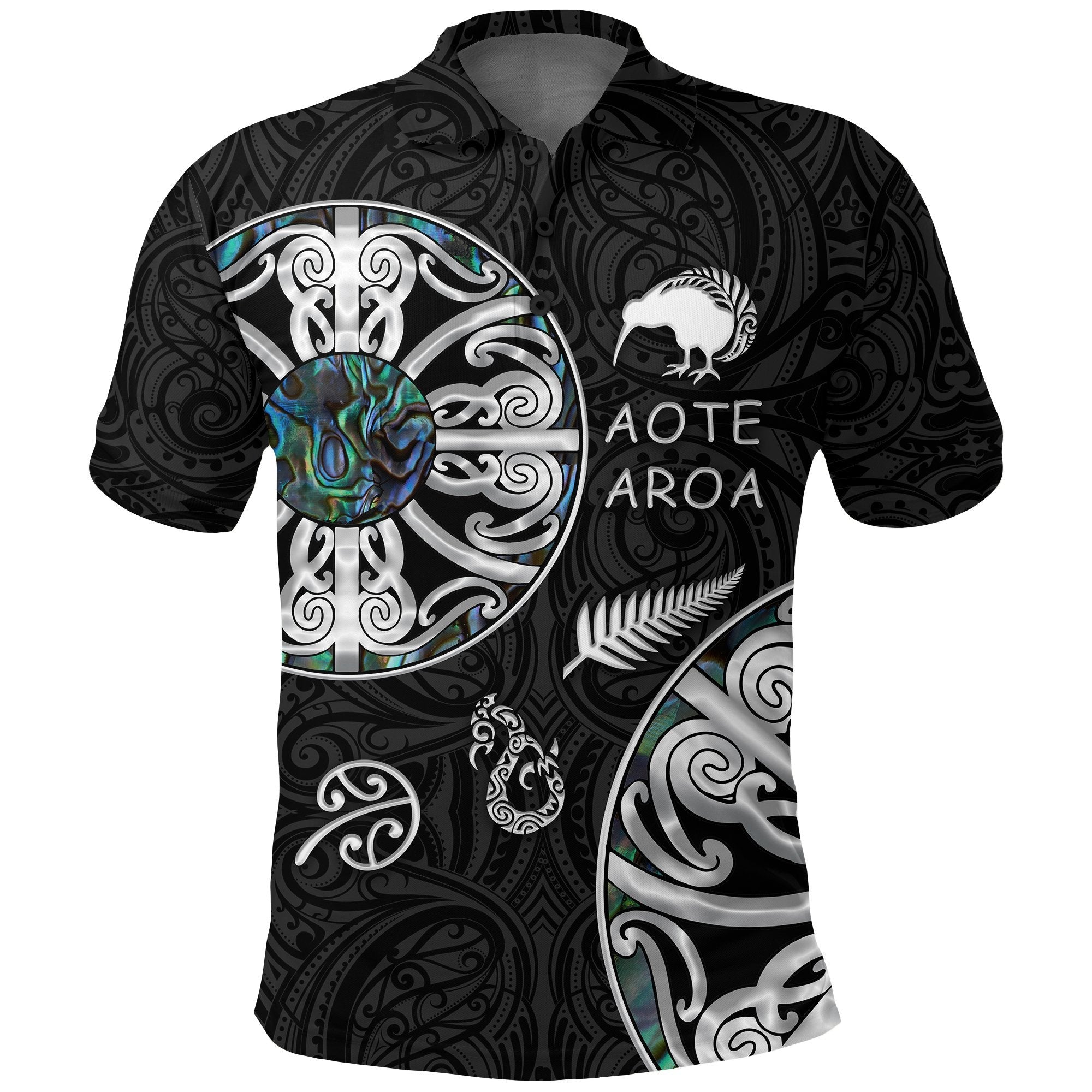 new-zealand-aotearoa-shirt-maori-mangopare-paua-shell-polo-shirt