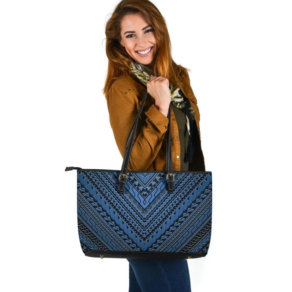 tribal-tattoo-leather-tote-bag-large