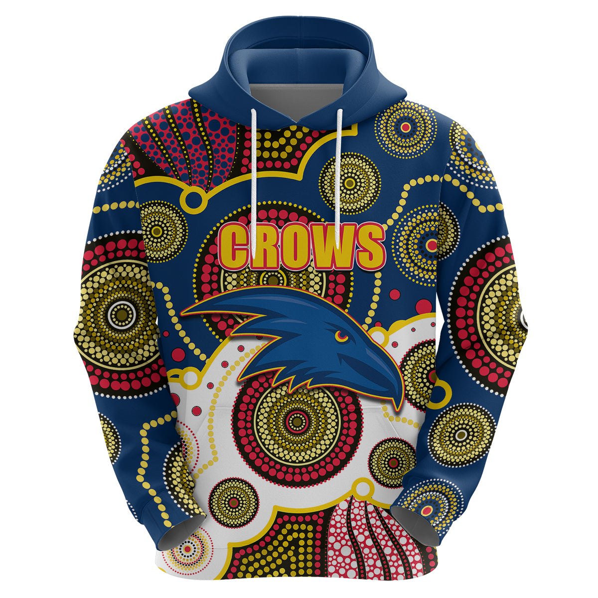 custom-personalised-and-number-crows-afl-hoodie-aboriginal-patterns