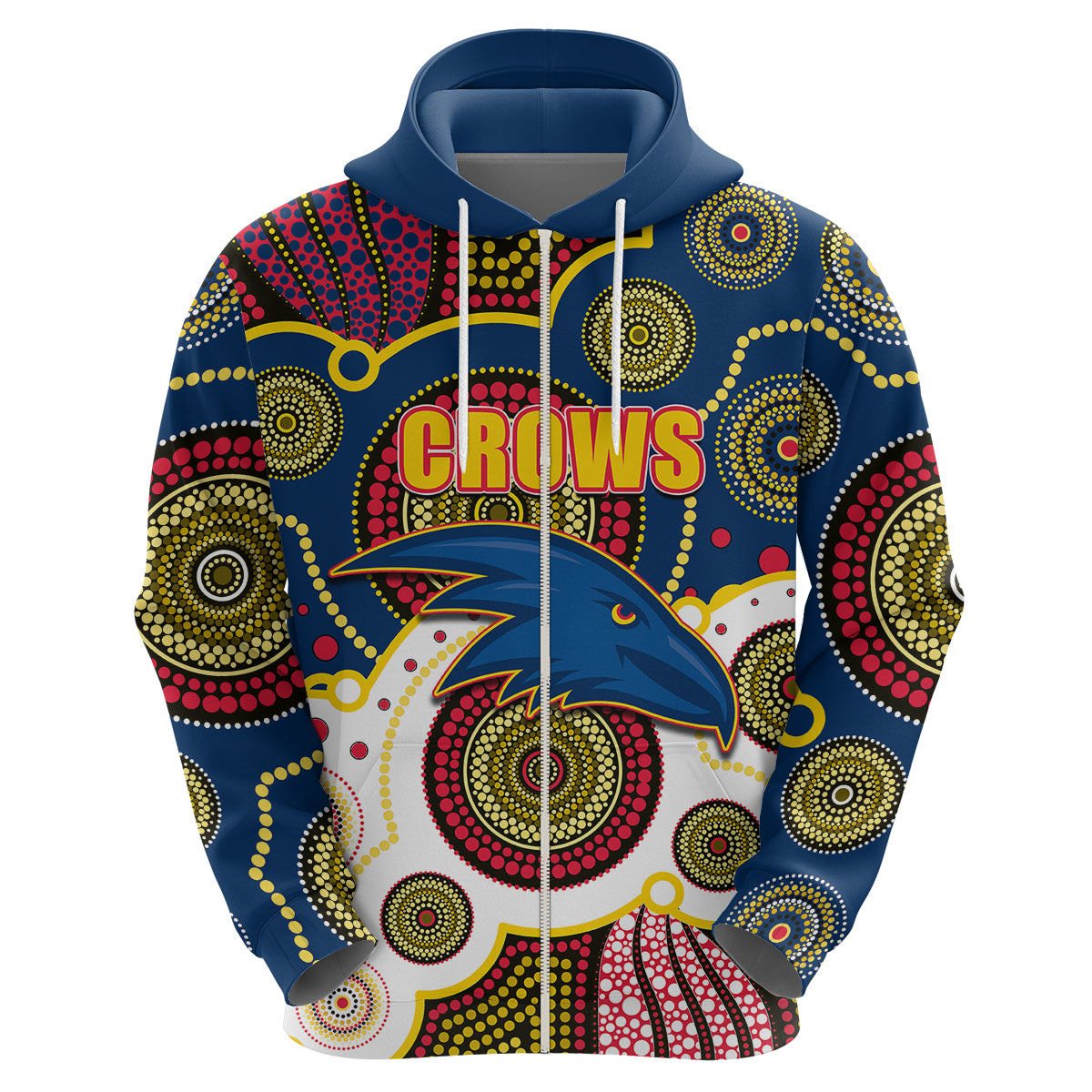 custom-personalised-and-number-crows-afl-hoodie-aboriginal-patterns