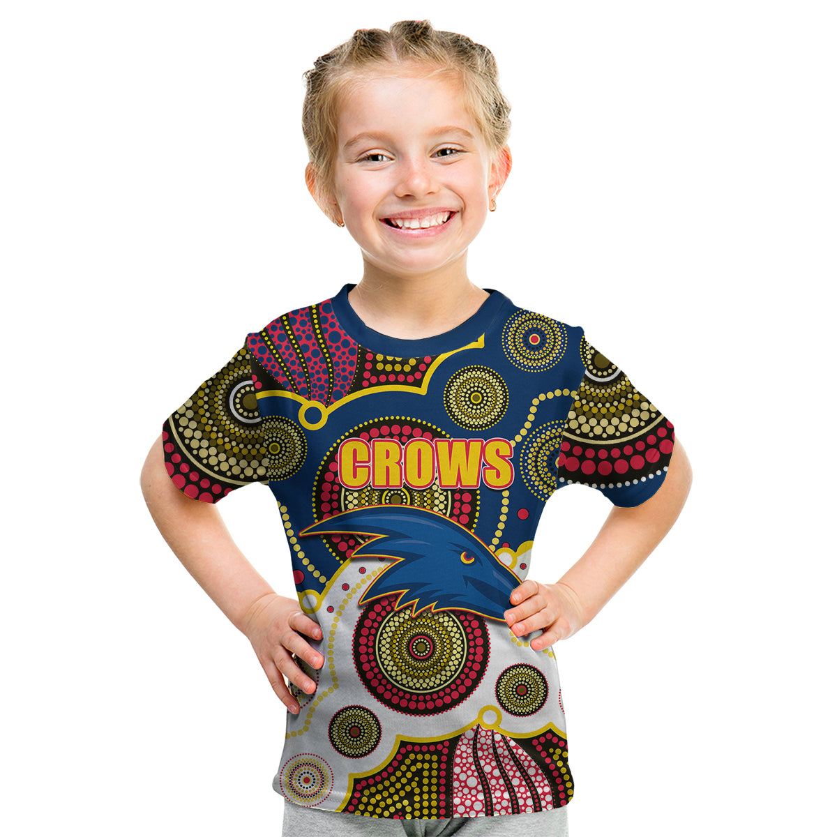 custom-personalised-and-number-crows-afl-kid-t-shirt-aboriginal-patterns