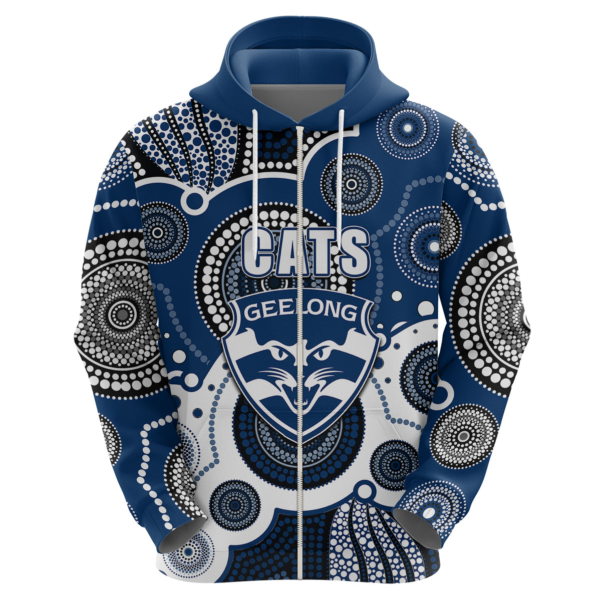 custom-personalised-and-number-cats-afl-hoodie-aboriginal-patterns