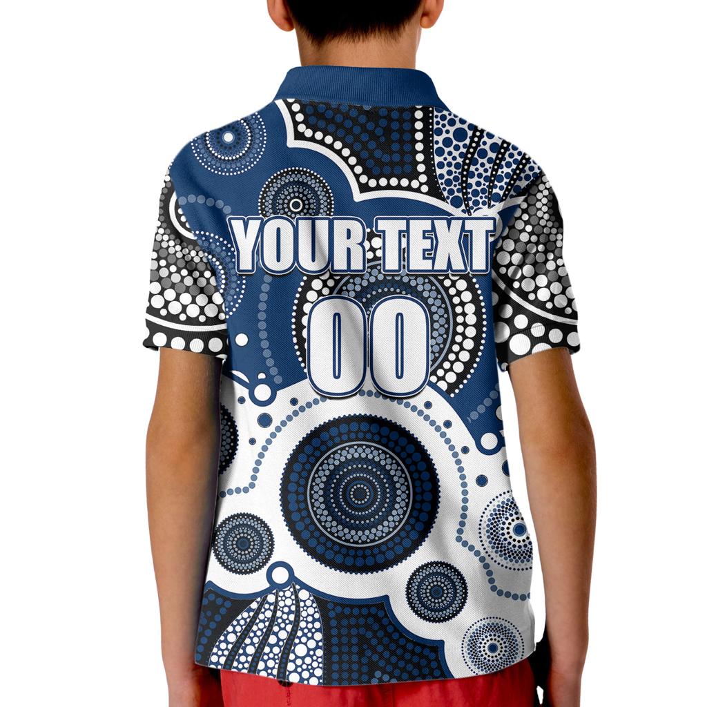 custom-personalised-and-number-cats-afl-kid-polo-shirt-aboriginal-patterns