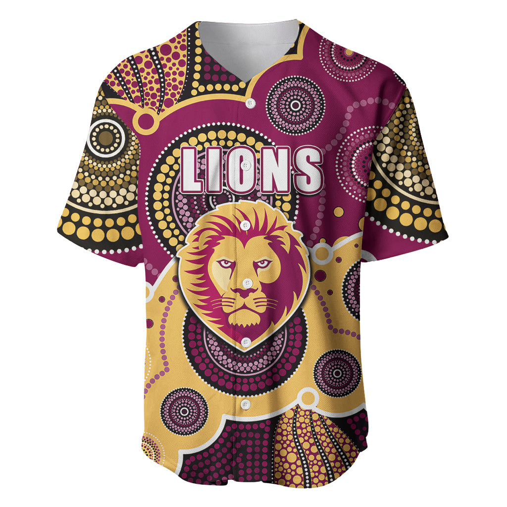 custom-personalised-and-number-lions-afl-baseball-jersey-aboriginal-patterns