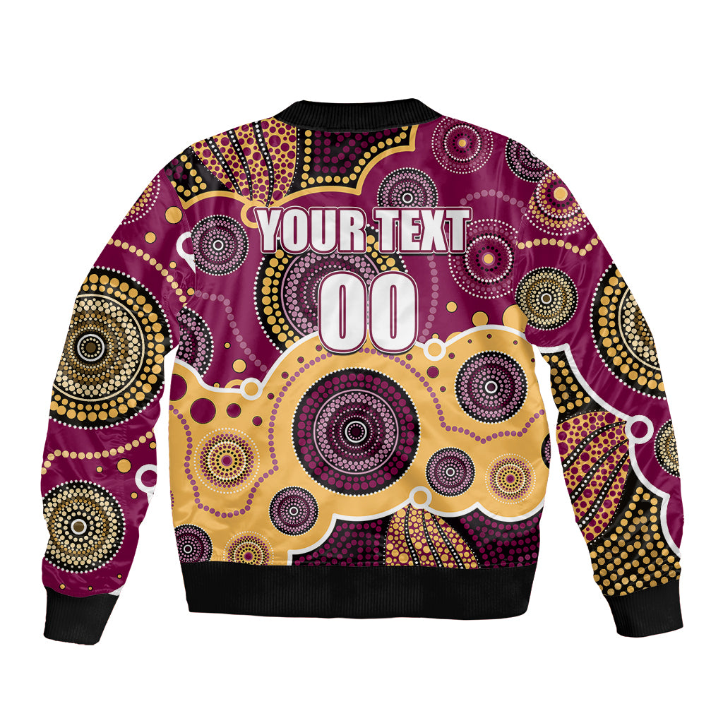 custom-personalised-and-number-lions-afl-bomber-jacket-aboriginal-patterns