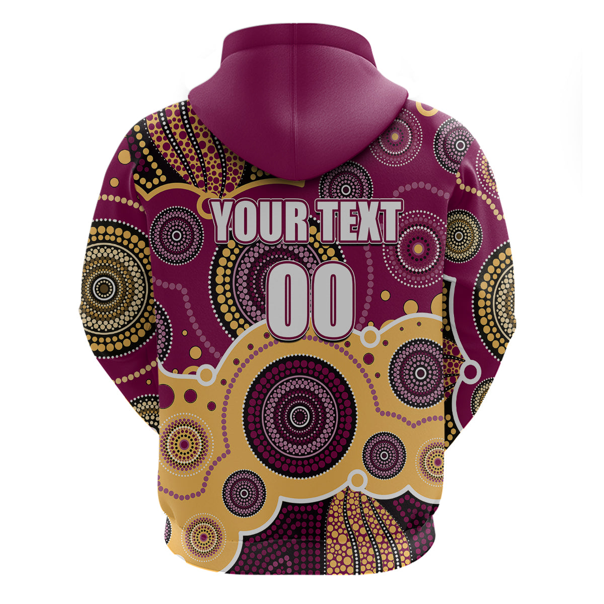 custom-personalised-and-number-lions-afl-hoodie-aboriginal-patterns