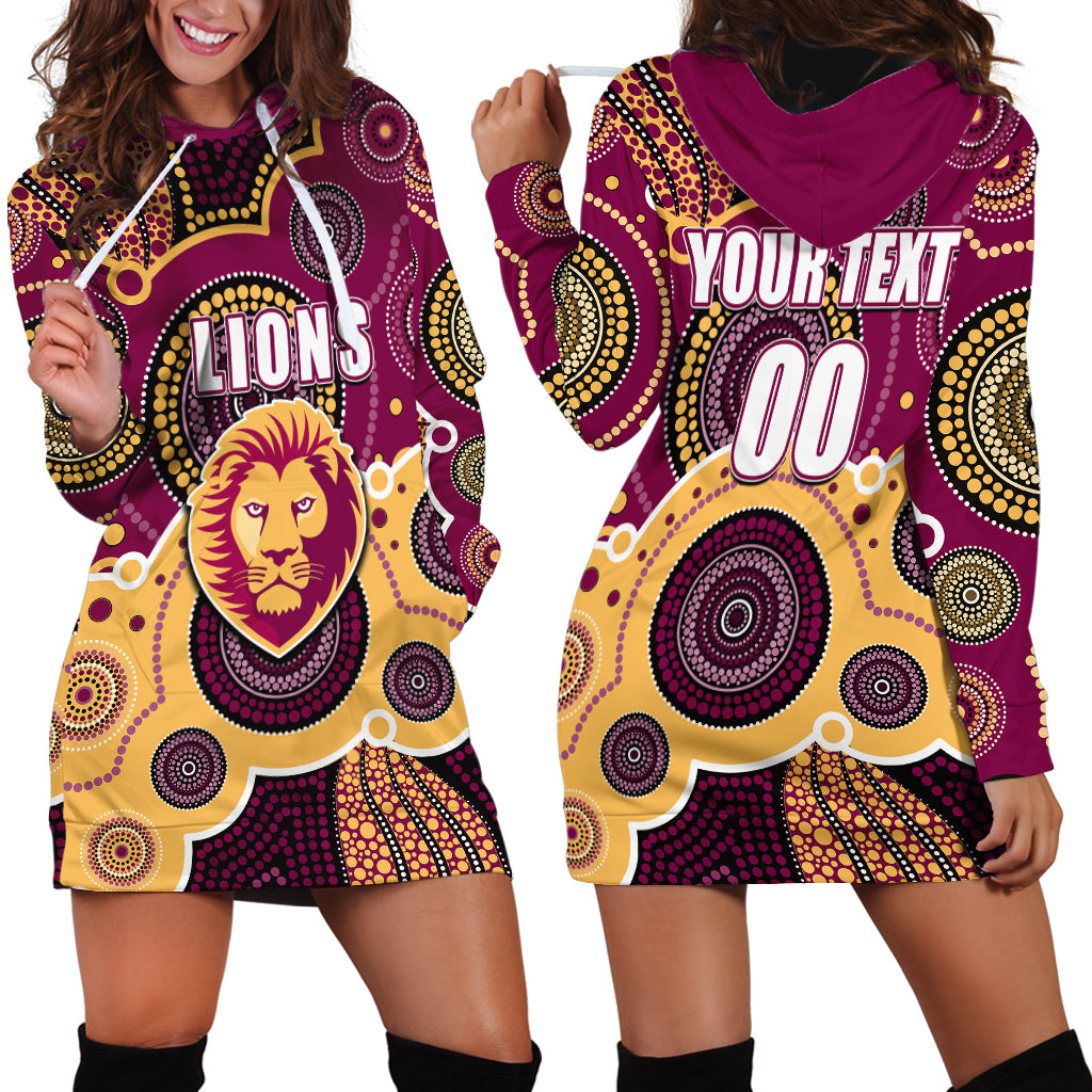 custom-personalised-and-number-lions-afl-hoodie-dress-aboriginal-patterns