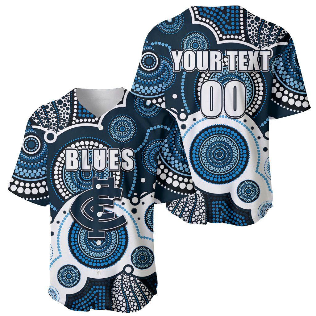 custom-personalised-and-number-blues-afl-baseball-jersey-aboriginal-patterns