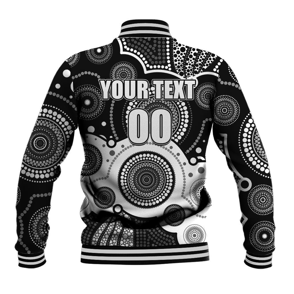 custom-personalised-and-number-magpies-afl-baseball-jacket-aboriginal-patterns