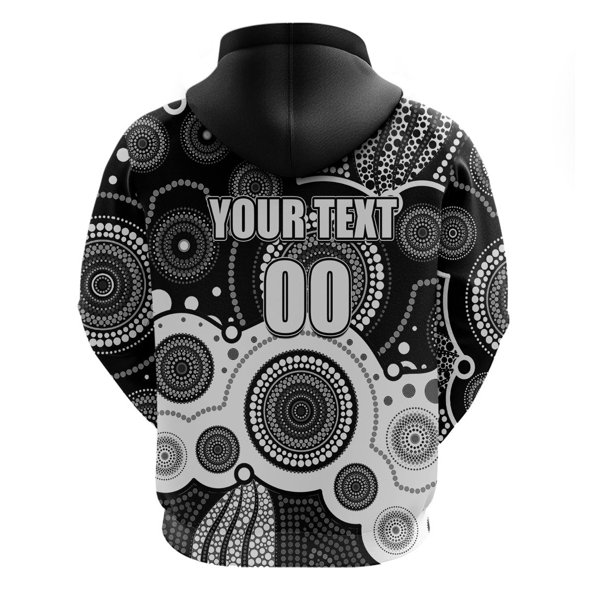 custom-personalised-and-number-magpies-afl-hoodie-aboriginal-patterns