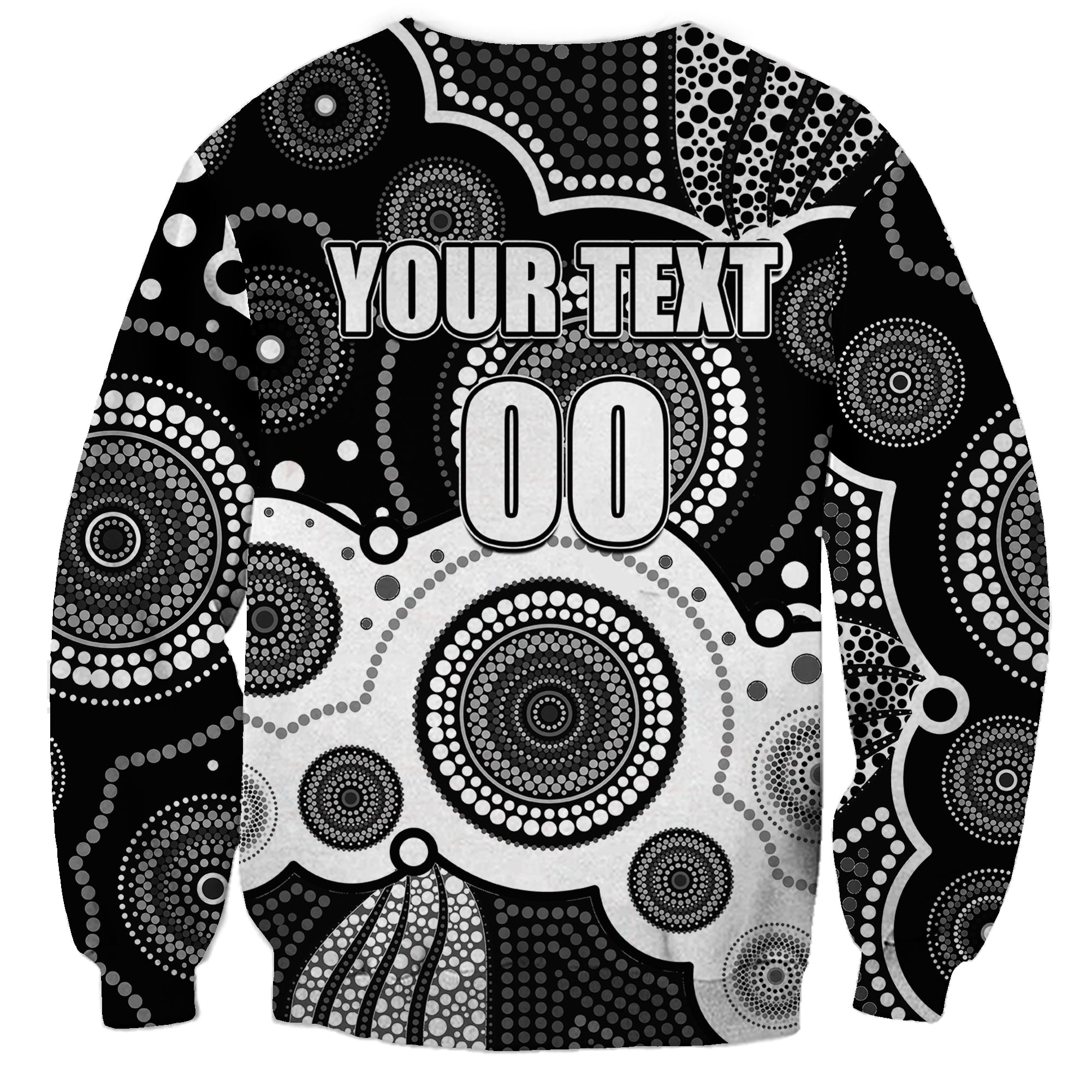 custom-personalised-and-number-magpies-afl-sweatshirt-aboriginal-patterns