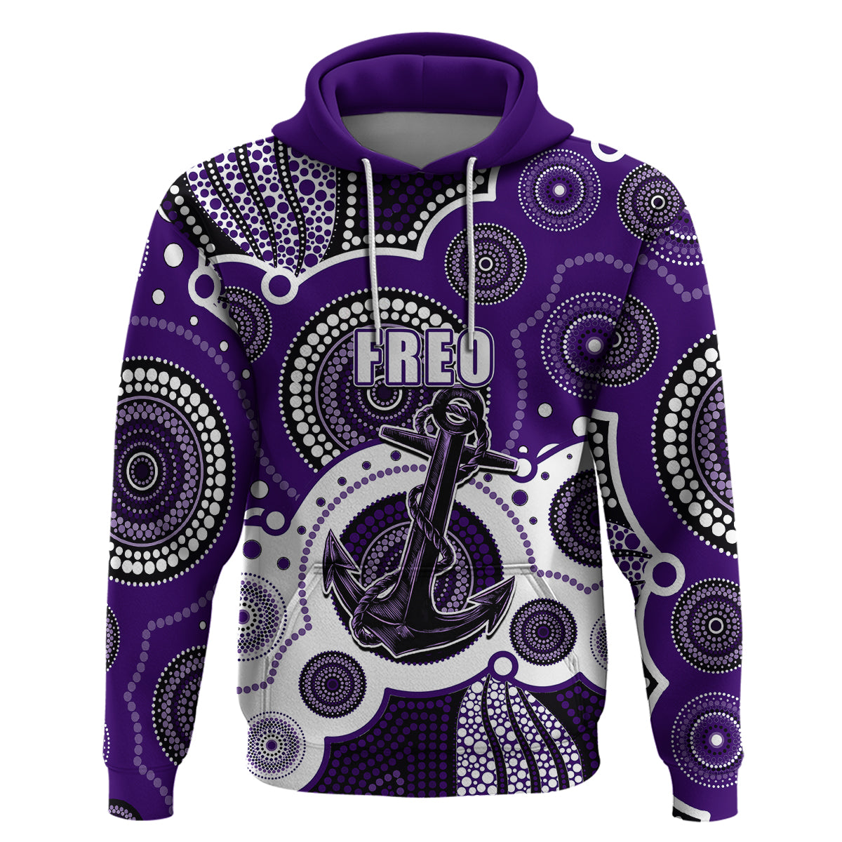 custom-personalised-and-number-freo-afl-hoodie-aboriginal-patterns