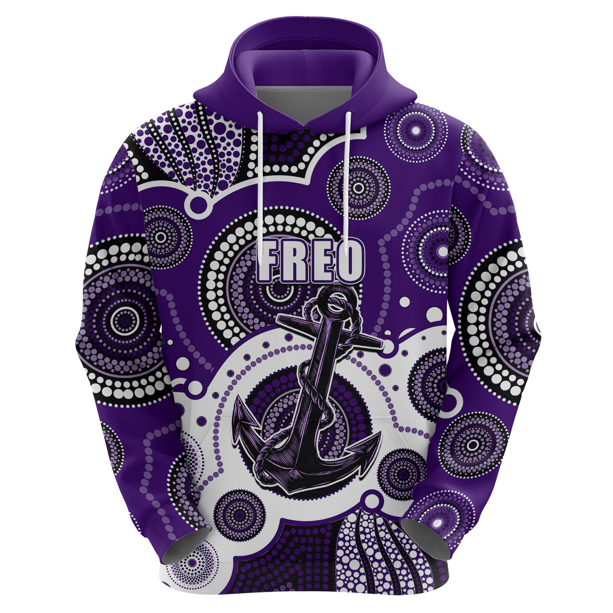 custom-personalised-and-number-freo-afl-hoodie-aboriginal-patterns