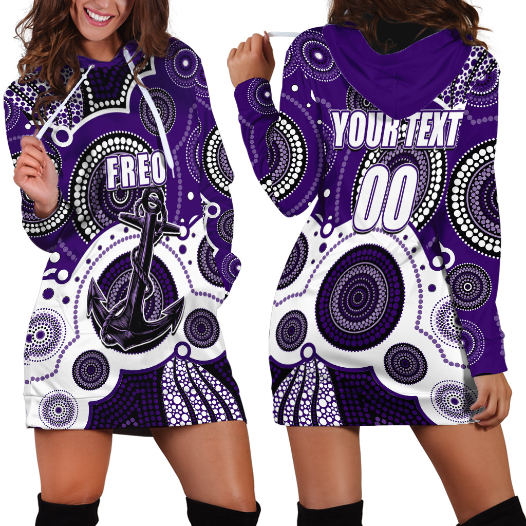 custom-personalised-and-number-freo-afl-hoodie-dress-aboriginal-patterns