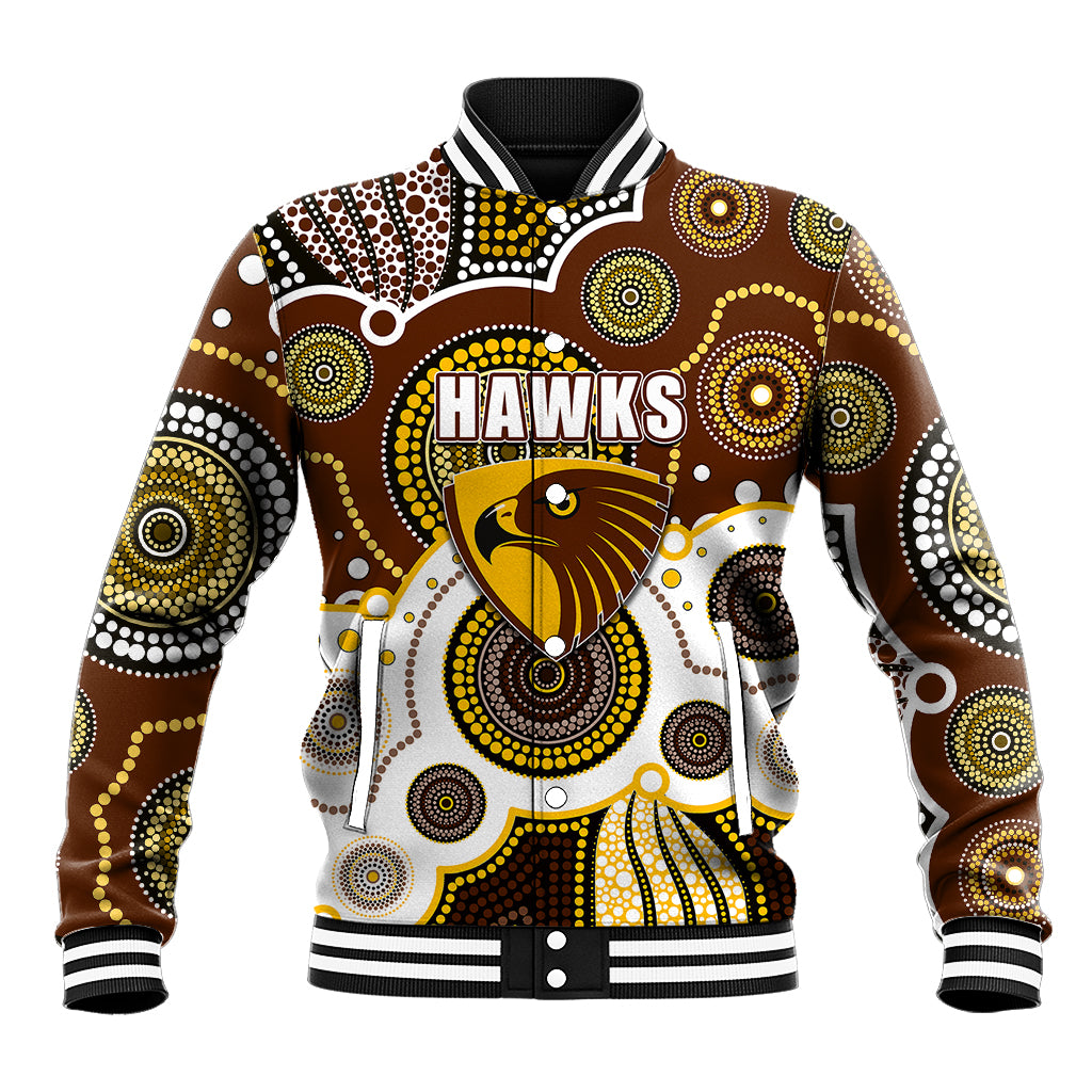 custom-personalised-and-number-hawks-afl-baseball-jacket-aboriginal-patterns