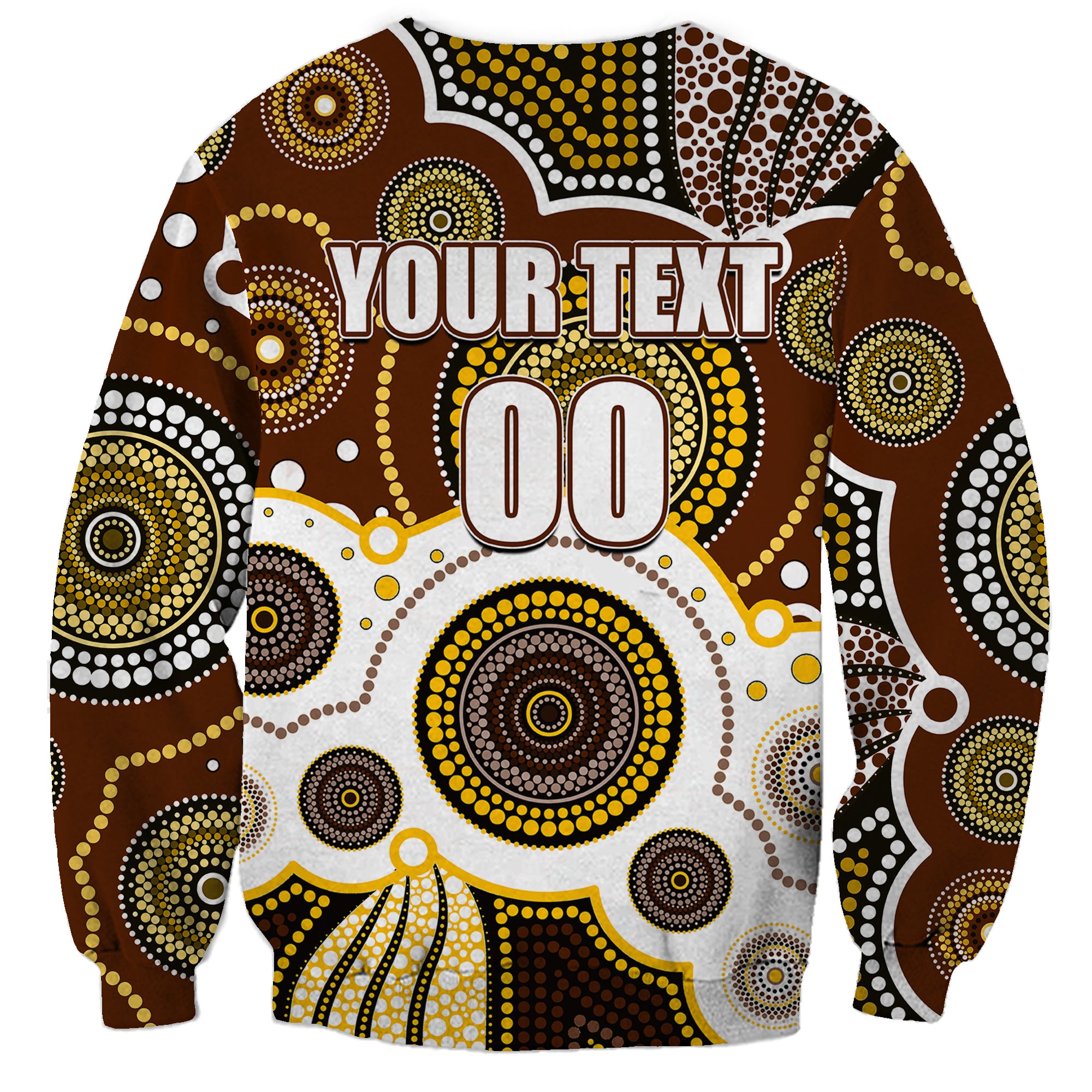 custom-personalised-and-number-hawks-afl-sweatshirt-aboriginal-patterns