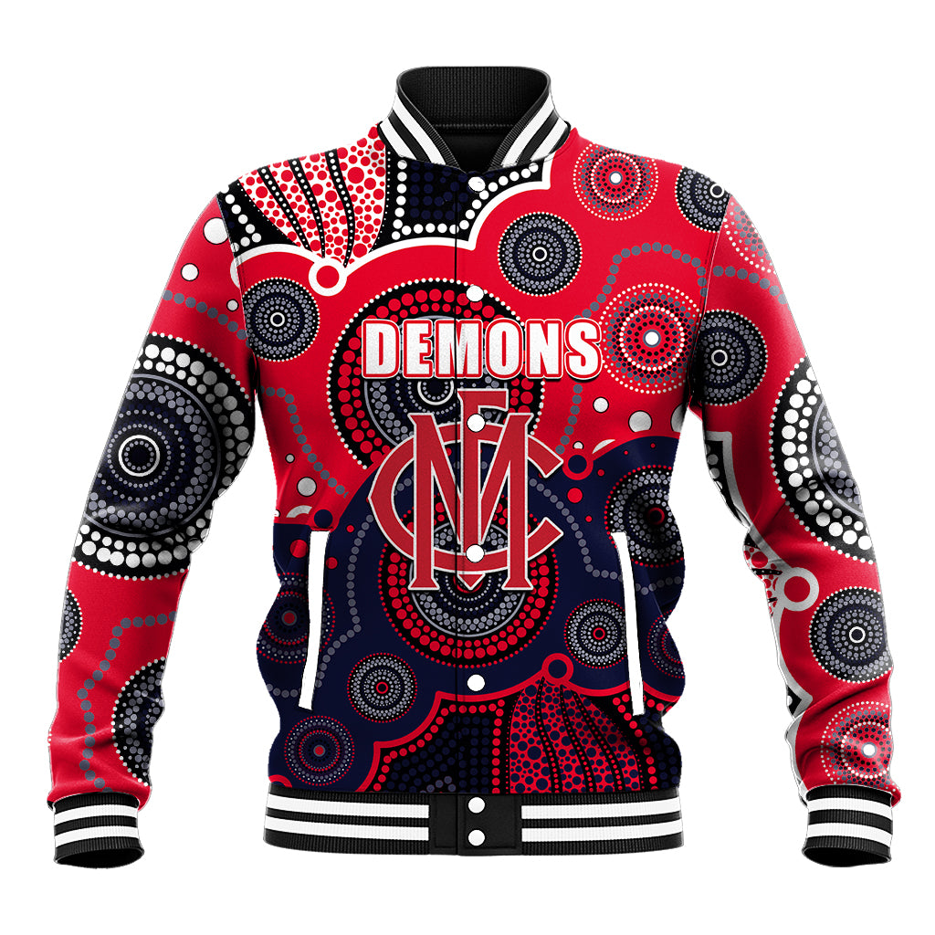 custom-personalised-and-number-demons-afl-baseball-jacket-aboriginal-patterns