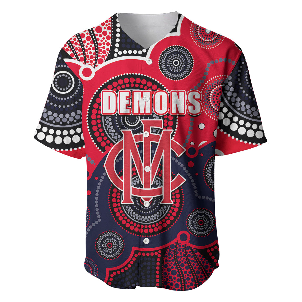 custom-personalised-and-number-demons-afl-baseball-jersey-aboriginal-patterns