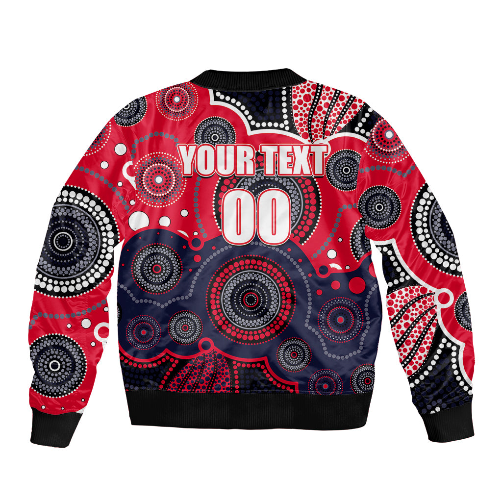 custom-personalised-and-number-demons-afl-bomber-jacket-aboriginal-patterns