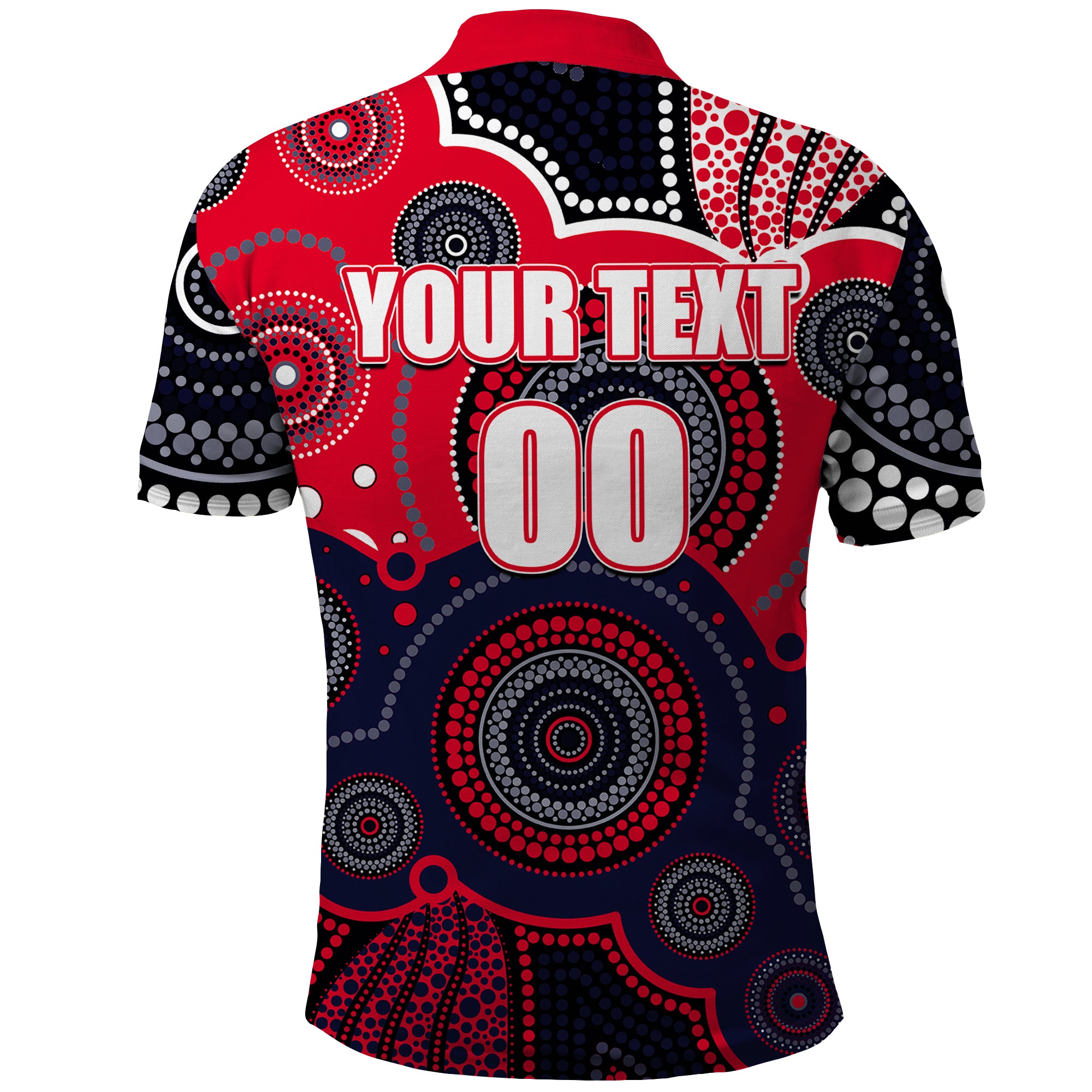 custom-personalised-and-number-demons-afl-polo-shirt-aboriginal-patterns