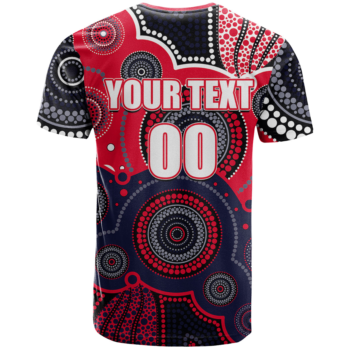 custom-personalised-and-number-demons-afl-t-shirt-aboriginal-patterns