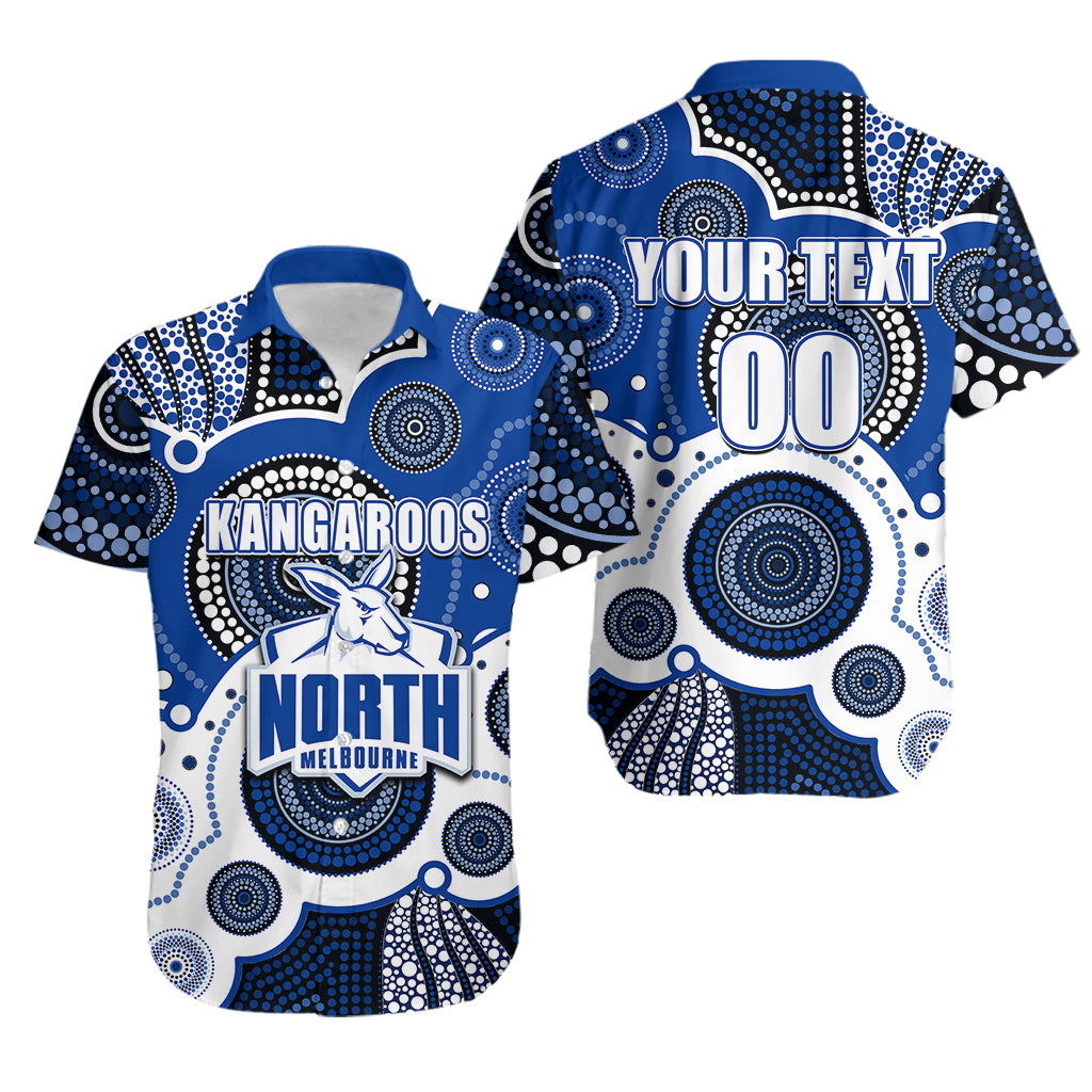 custom-personalised-and-number-north-afl-hawaiian-shirt-aboriginal-patterns