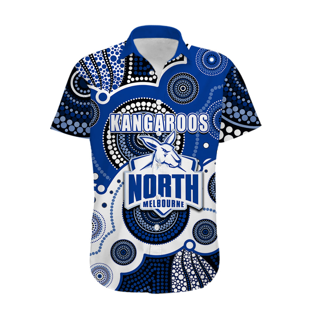 custom-personalised-and-number-north-afl-hawaiian-shirt-aboriginal-patterns