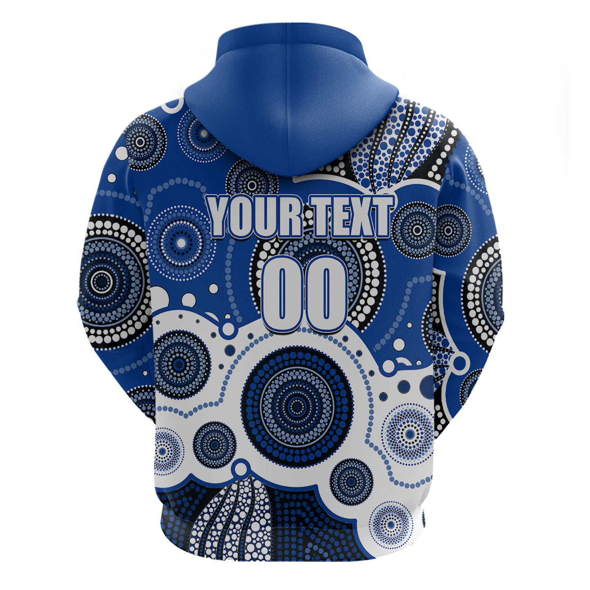 custom-personalised-and-number-north-afl-hoodie-aboriginal-patterns