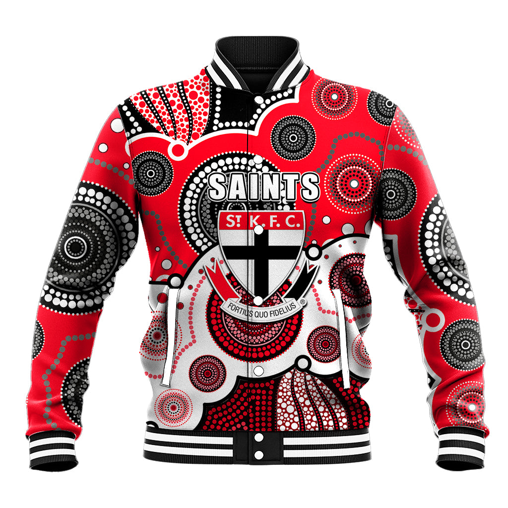 custom-personalised-and-number-saints-afl-baseball-jacket-aboriginal-patterns