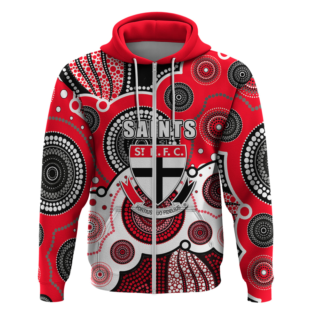 custom-personalised-and-number-saints-afl-hoodie-aboriginal-patterns