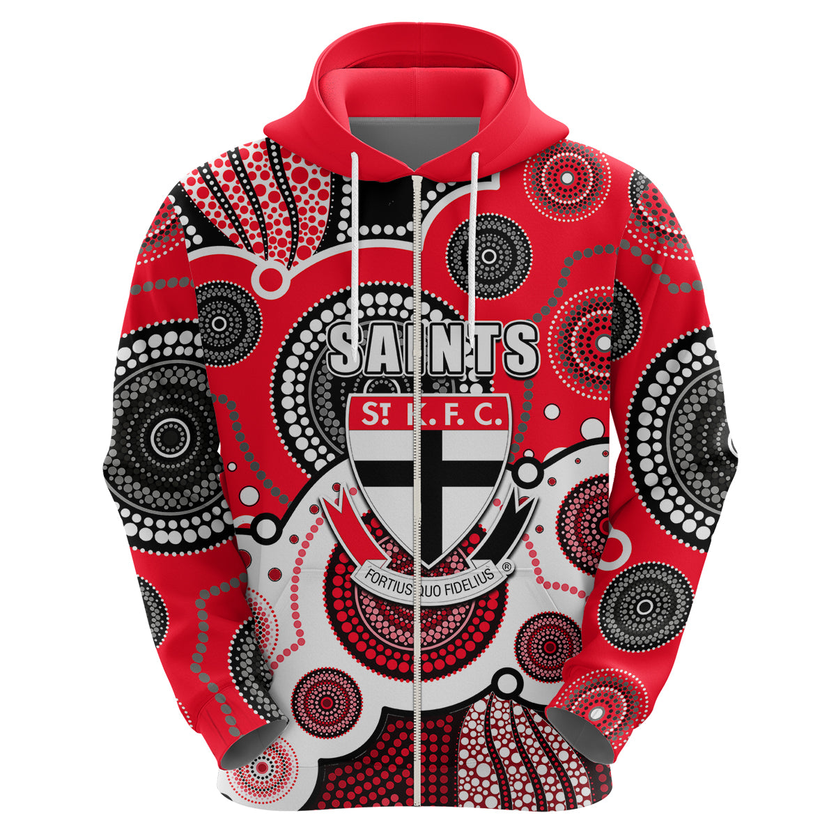 custom-personalised-and-number-saints-afl-hoodie-aboriginal-patterns