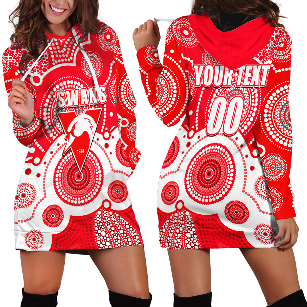 custom-personalised-and-number-swans-afl-hoodie-dress-aboriginal-patterns