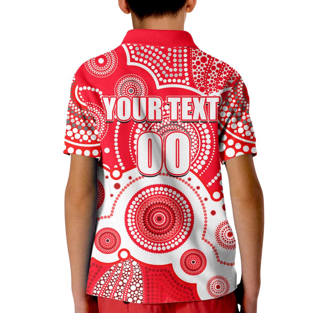 custom-personalised-and-number-swans-afl-kid-polo-shirt-aboriginal-patterns