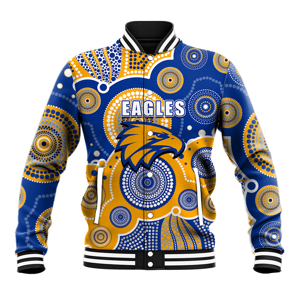 custom-personalised-and-number-eagles-afl-baseball-jacket-aboriginal-patterns