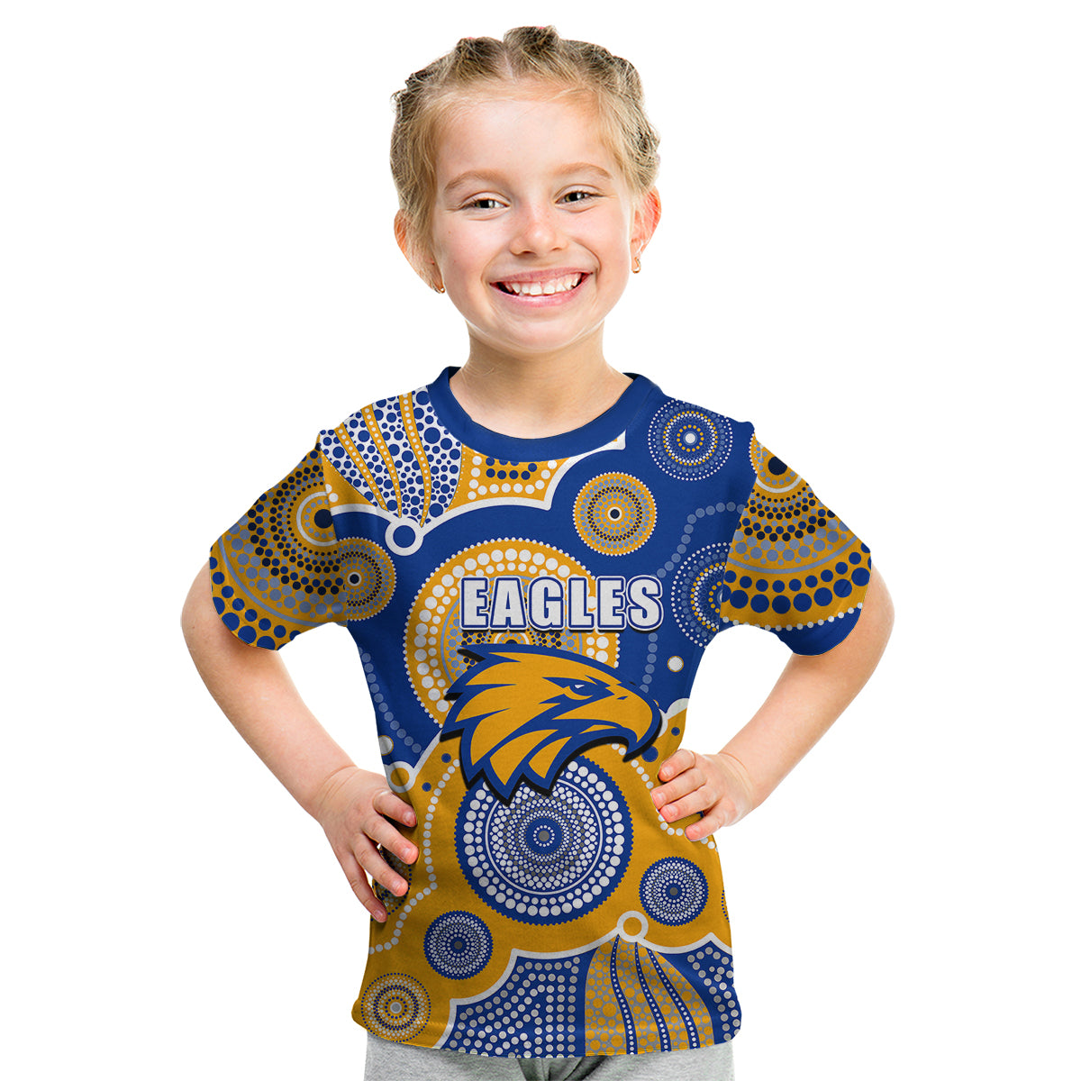 custom-personalised-and-number-eagles-afl-kid-t-shirt-aboriginal-patterns