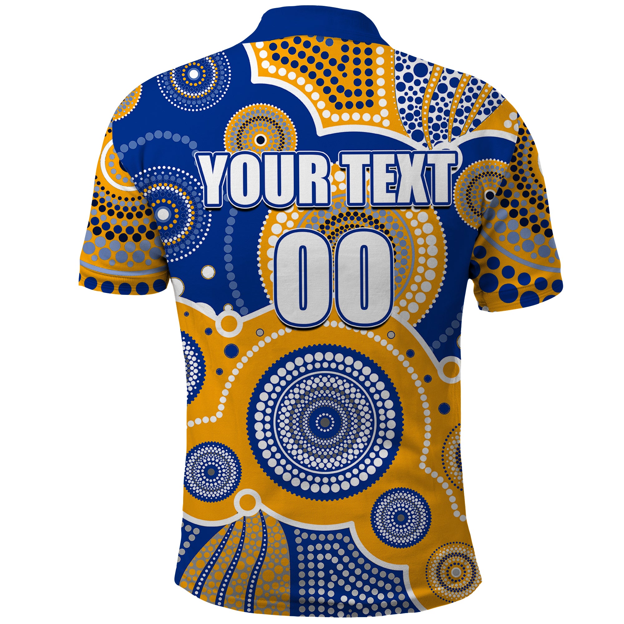 custom-personalised-and-number-eagles-afl-polo-shirt-aboriginal-patterns