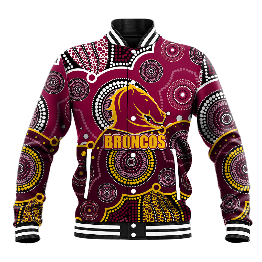 custom-personalised-and-number-broncos-nrl-baseball-jacket-aboriginal-patterns